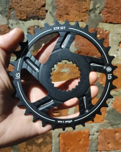 Coroa Shimano Ictus off set 3 mm 32T Padrão DEORE XT XTR Novo