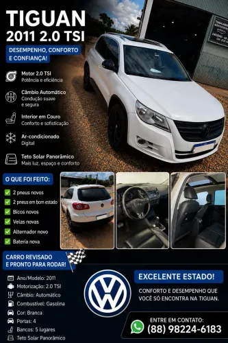 Volkswagen Tiguan 2.0 TSI 16V 200cv Tiptronic 5P 2011