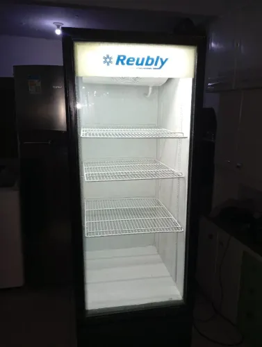 Freezer expositor funciona perfeitamente 