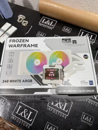 Watercooler thermalright 240mm branco usado