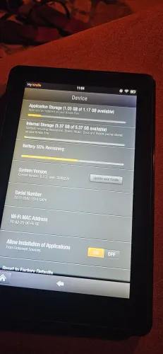 Kindle fire