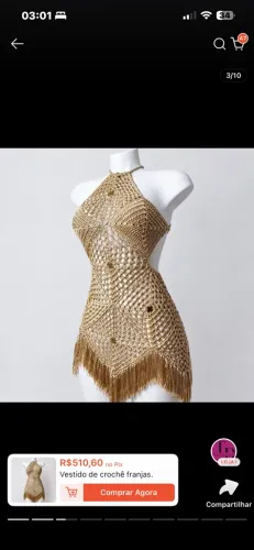 Vestido crochê ( encomenda) qualquer modelo