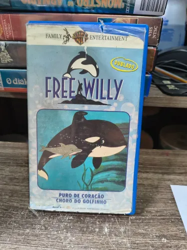VHS Free Willy desenho dublado