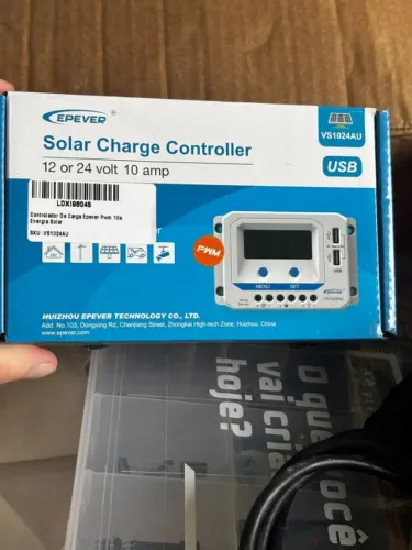 Controlador De Carga Pwm 10a (vs1024au) Epever Original