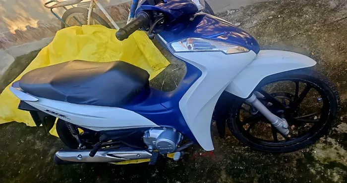 Honda biz azul 2024 125cc, único dono, bem conservada