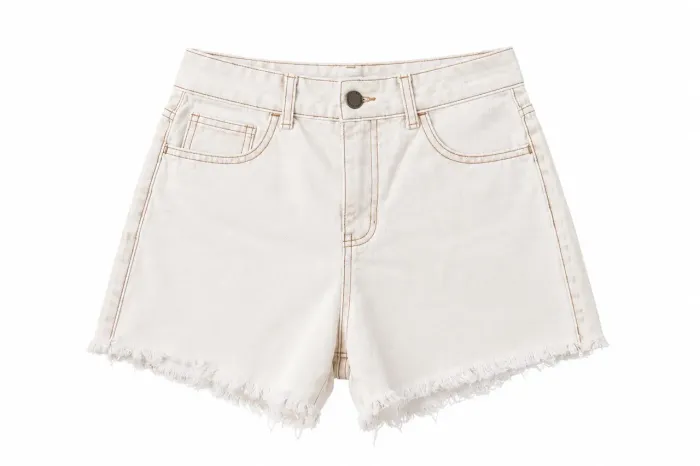 Short jeans branco