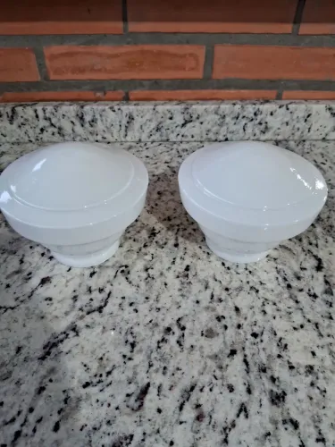 Duas cúpulas brancas antigas