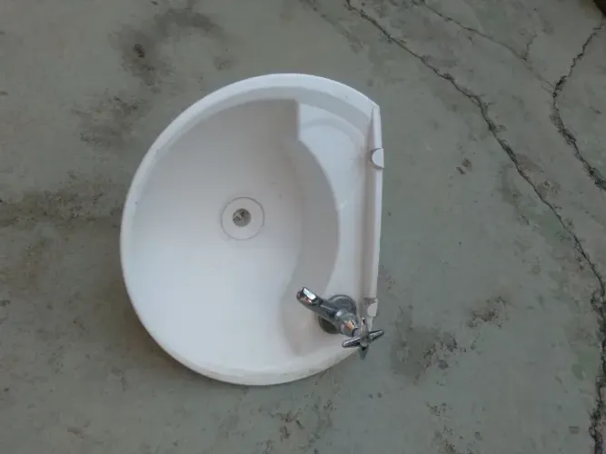 lavatorio de plástico completo
