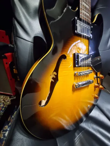 Epiphone Dot Super VS Flame Top 