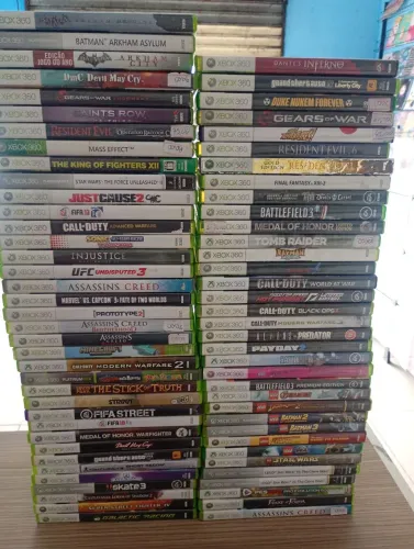 Jogo Xbox 360 originais semi novos