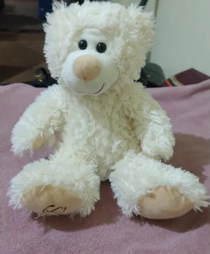 Urso de Pelúcia Cacau Show em Ótimo Estado<br>Descrição: