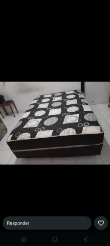 Cama Box casal de molas,  nova da fábrica 