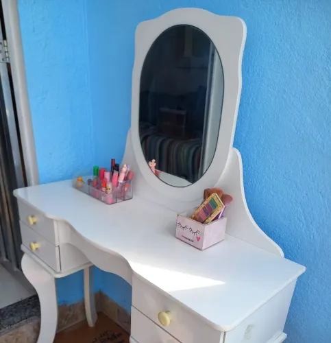 Penteadeira infantil estilo princesa 