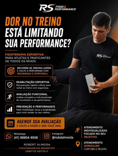 Fisioterapia esportiva domiciliar 