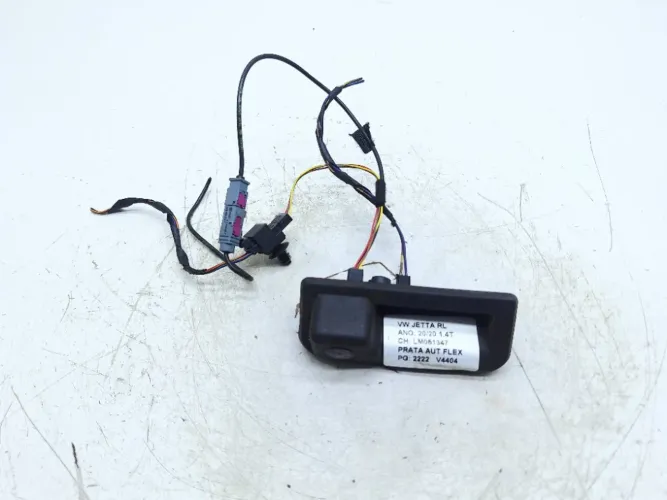 Câmera Ré C Abertura Porta Mala Vw Jetta Rl 1.4 2020