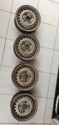 Jogo Completo de Rodas Fusca 