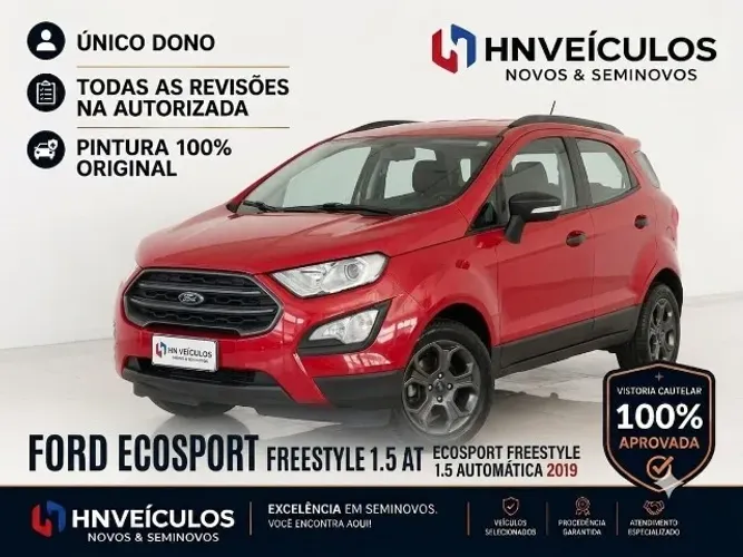 Ford Ecosport Freestyle 1.5 12V Flex 5P Aut. 2019
