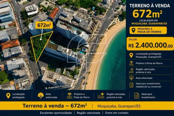 Imóvel para venda com 672 metros quadrados em Muquiçaba - Guarapari - ES