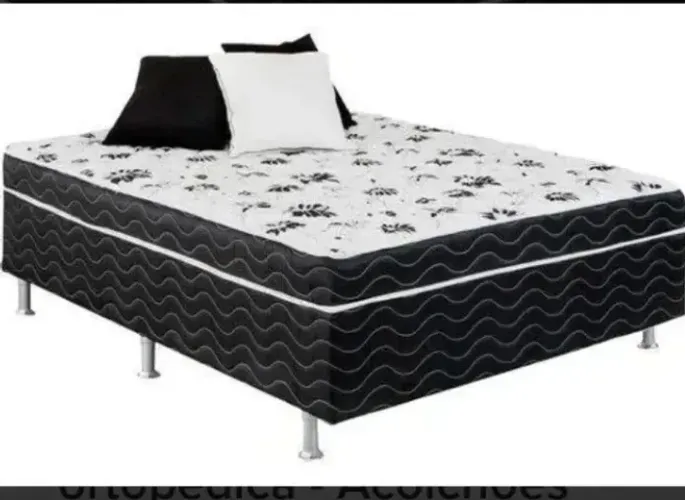 Cama Box Casal Conjugada Ortobom Union Ortopedic D28