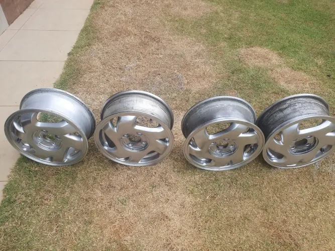 Rodas originais honda civic 1995/2000 aro 14 excelente estado sem solda nem trinca 4x100