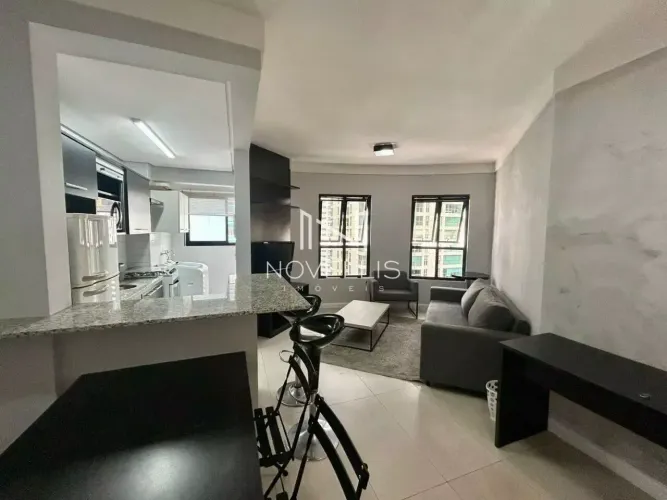 Apartamento mobiliado de 1 quarto para alugar no Jardim Aquarius em São José dos Campos -