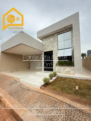 Excelente casa na Ponte Alta Norte