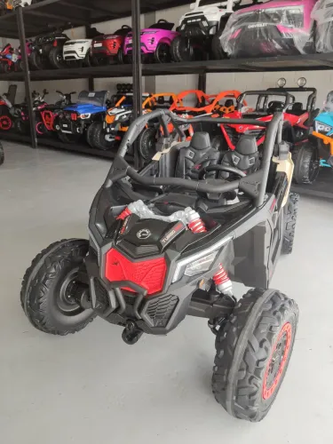 Carro elétrico infantil 24volts pneus de borracha 