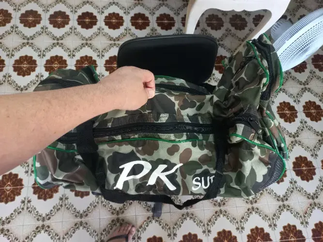 bolsa camuflada muito grande para transporte etc