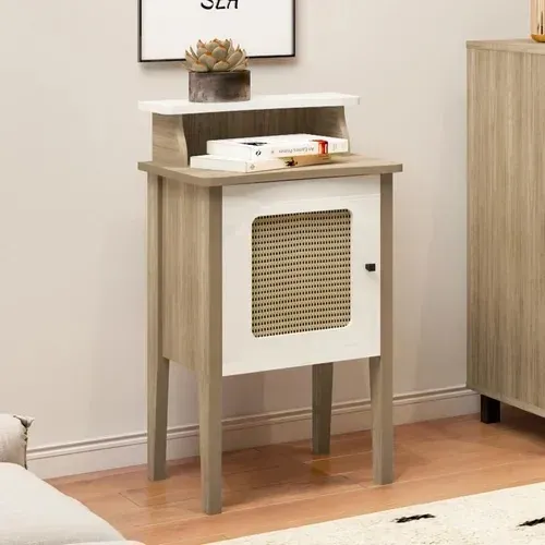 Mesa de cabeceira off white