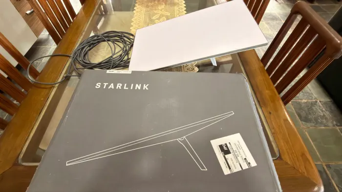 Kit Starlink Gen3 (Antena + Roteador)