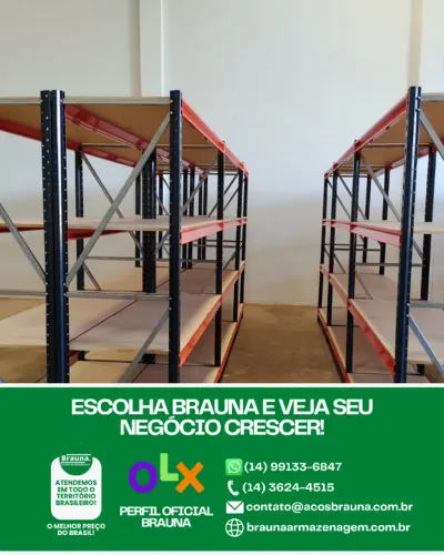 Estantes para Uso Profissional - Porta Pallet