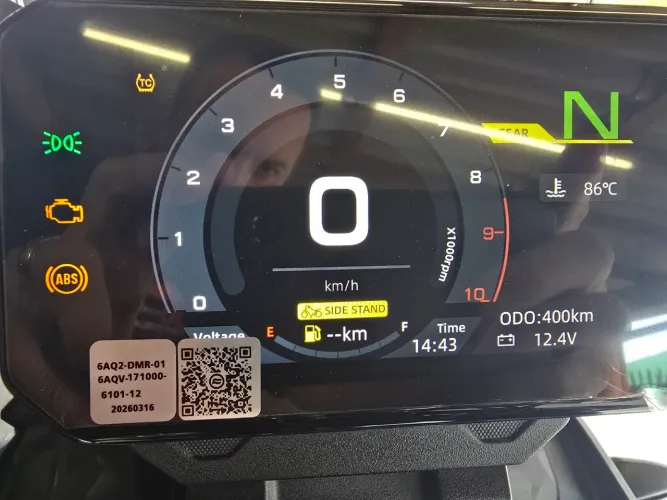 Ibex 450 com apenas 400 km