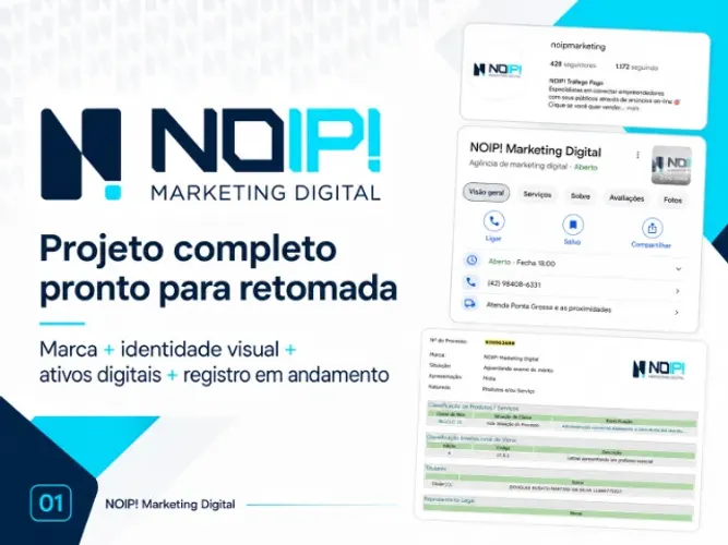 MARCA PARA AGÊNCIA DE MARKETING E PUBLICIDADE