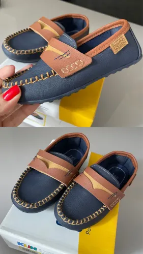 Mocassim infantil Klin - usado apenas 3x