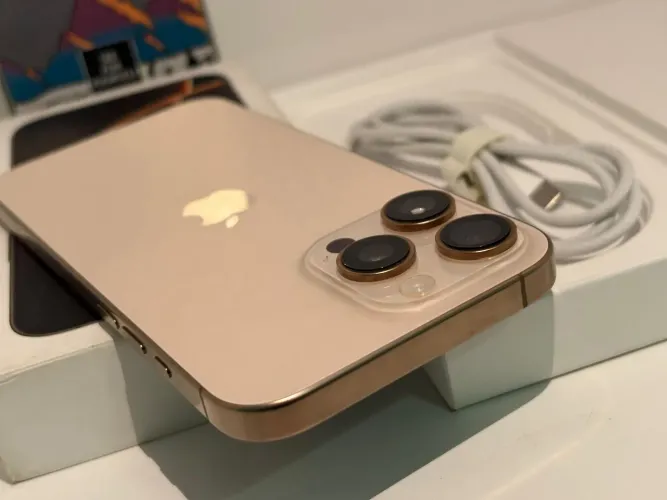 IPhone 16 pro max - DESERT TITÂNIO - avalio trocas