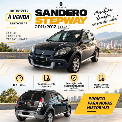Renault Sandero Stepway Hi-flex 1.6 16V 5P 2012