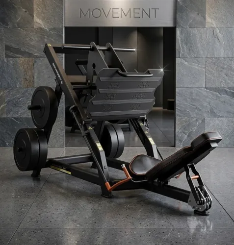 Leg Press 45 MOVEMENT   Robustez e Design Heavy Duty que Suporta Carga   *