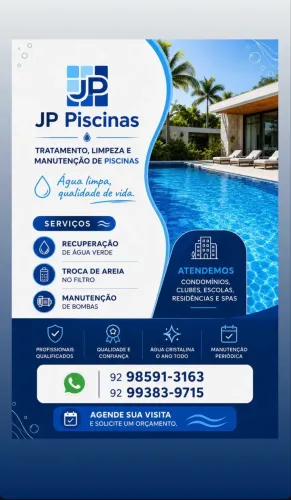 Manutenção de piscinas