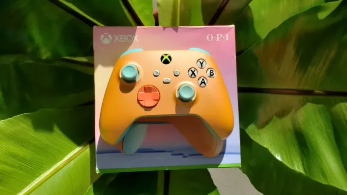 Controle Xbox Sunkissed Vibes OPI - Edição Especial