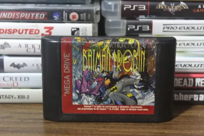 Batman & Robin Mega Drive Original - Funcionando - Cartucho Raro