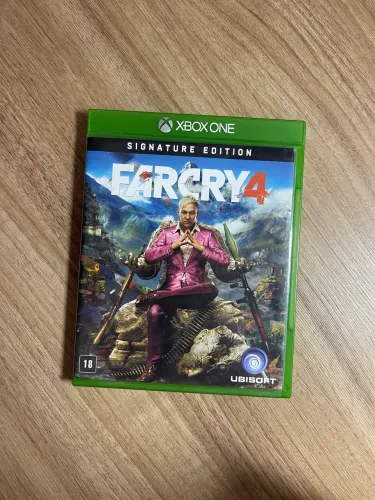FARCRY 4 XBOX ONE ORIGINAL + MANUAL IMPRESSO