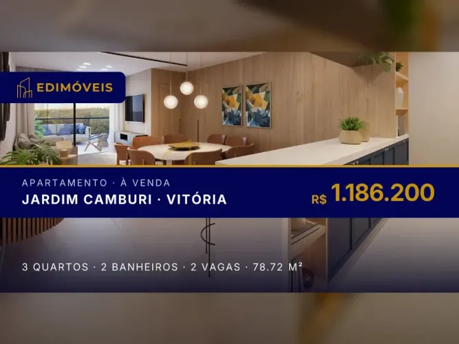 Exclusivo: Apartamento com Acabamentos de Alto Padrão em Jardim Camburi