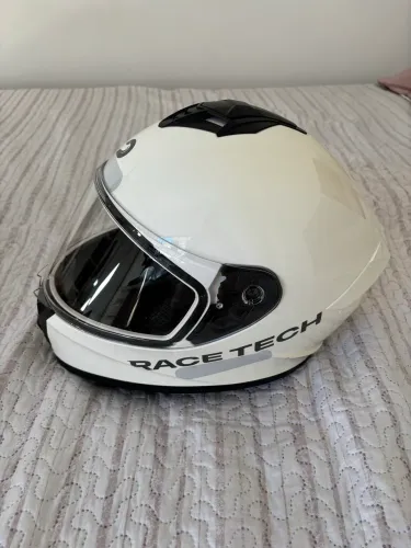 Capacete Race Tech Branco 