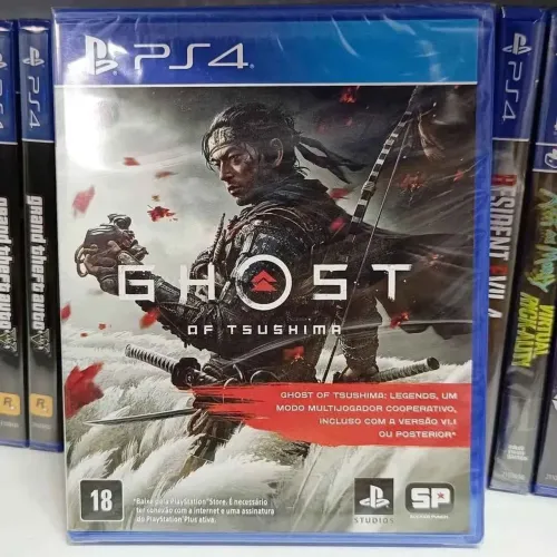 Jogo ghost of tsushima ps4