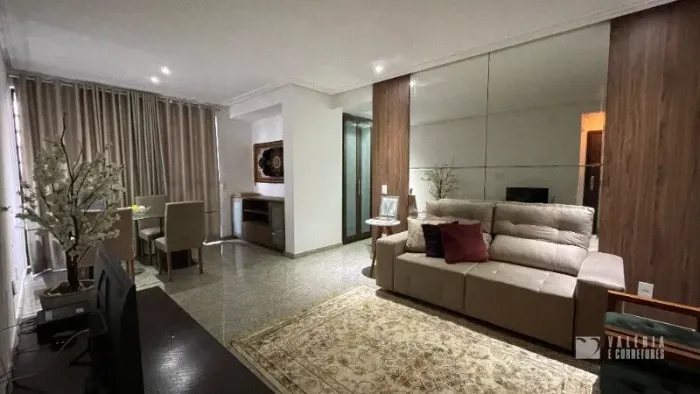 APARTAMENTO COM 100 M², 02 QUARTOS, 02 VAGAS