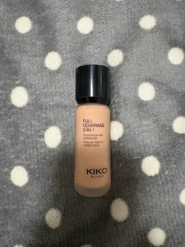 KIKO MILANO, Full Coverage 2-in-1 Foundation & Concealer, Base e Corretivo 2 em 1