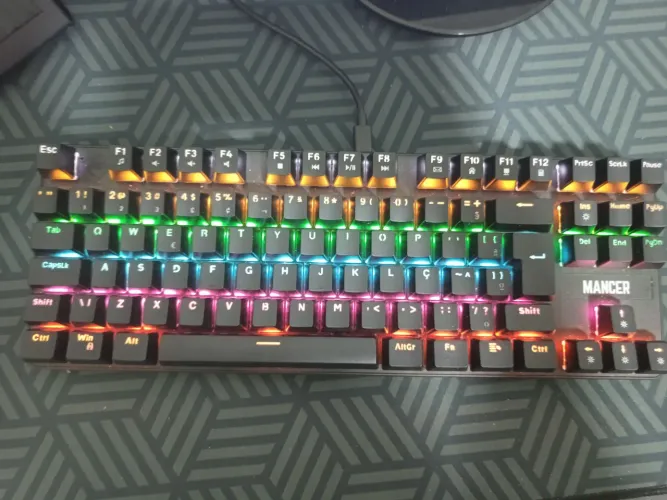 Teclado mecânico Switch red