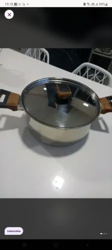 Panela inox 24cm