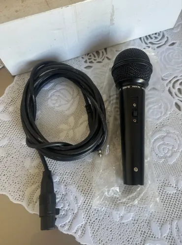 Microfone NKS c/ Cabo 3mts