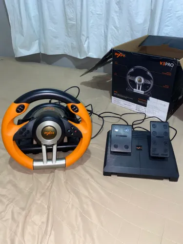 Volante gamer marca racing wheel pxn V3ii 180° USB